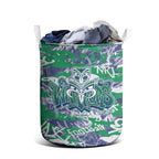 New Zealand Warriors Rugby Laundry Basket Graffiti Typography Urban Camo Abstract Street Style