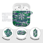 New Zealand Warriors Rugby AirPods Case Graffiti Typography Urban Camo Abstract Street Style