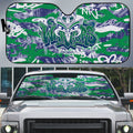 New Zealand Warriors Rugby Auto Sun Shade Graffiti Typography Urban Camo Abstract Street Style
