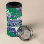New Zealand Warriors Rugby 4 in 1 Can Cooler Tumbler Graffiti Typography Urban Camo Abstract Street Style