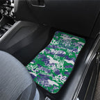 New Zealand Warriors Rugby Car Mats Graffiti Typography Urban Camo Abstract Street Style