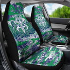 New Zealand Warriors Rugby Car Seat Cover Graffiti Typography Urban Camo Abstract Street Style