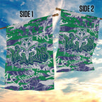 New Zealand Warriors Rugby Garden Flag Graffiti Typography Urban Camo Abstract Street Style