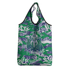 New Zealand Warriors Rugby Grocery Bag Graffiti Typography Urban Camo Abstract Street Style