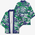 New Zealand Warriors Rugby Kimono Graffiti Typography Urban Camo Abstract Street Style