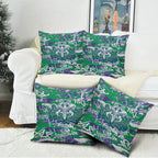 New Zealand Warriors Rugby Pillow Cover Graffiti Typography Urban Camo Abstract Street Style