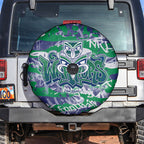 New Zealand Warriors Rugby Spare Tire Cover Graffiti Typography Urban Camo Abstract Street Style