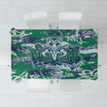 New Zealand Warriors Rugby Tablecloth Graffiti Typography Urban Camo Abstract Street Style
