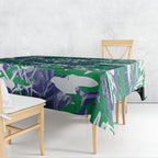 New Zealand Warriors Rugby Tablecloth Graffiti Typography Urban Camo Abstract Street Style
