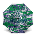 New Zealand Warriors Rugby Umbrella Graffiti Typography Urban Camo Abstract Street Style