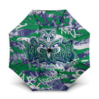 New Zealand Warriors Rugby Umbrella Graffiti Typography Urban Camo Abstract Street Style