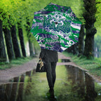 New Zealand Warriors Rugby Umbrella Graffiti Typography Urban Camo Abstract Street Style