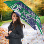 New Zealand Warriors Rugby Umbrella Graffiti Typography Urban Camo Abstract Street Style