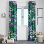 New Zealand Warriors Rugby Window Curtain Graffiti Typography Urban Camo Abstract Street Style