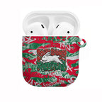South Sydney Rabbitohs Rugby AirPods Case Graffiti Typography Urban Camo Abstract Street Style
