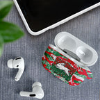 South Sydney Rabbitohs Rugby AirPods Case Graffiti Typography Urban Camo Abstract Street Style
