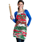 South Sydney Rabbitohs Rugby Apron Graffiti Typography Urban Camo Abstract Street Style