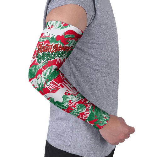 South Sydney Rabbitohs Rugby Arm Sleeves Graffiti Typography Urban Camo Abstract Street Style