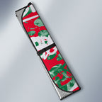 South Sydney Rabbitohs Rugby Auto Sun Shade Graffiti Typography Urban Camo Abstract Street Style