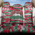 South Sydney Rabbitohs Rugby Back Car Seat Cover Graffiti Typography Urban Camo Abstract Street Style