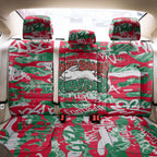 South Sydney Rabbitohs Rugby Back Car Seat Cover Graffiti Typography Urban Camo Abstract Street Style