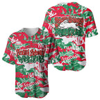 South Sydney Rabbitohs Rugby Baseball Jersey Graffiti Typography Urban Camo Abstract Street Style