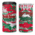 South Sydney Rabbitohs Rugby 4 in 1 Can Cooler Tumbler Graffiti Typography Urban Camo Abstract Street Style