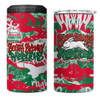 South Sydney Rabbitohs Rugby 4 in 1 Can Cooler Tumbler Graffiti Typography Urban Camo Abstract Street Style