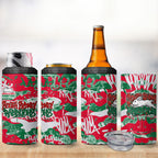South Sydney Rabbitohs Rugby 4 in 1 Can Cooler Tumbler Graffiti Typography Urban Camo Abstract Street Style