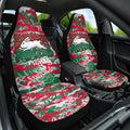 South Sydney Rabbitohs Rugby Car Seat Cover Graffiti Typography Urban Camo Abstract Street Style