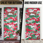 South Sydney Rabbitohs Rugby Door Cover Graffiti Typography Urban Camo Abstract Street Style