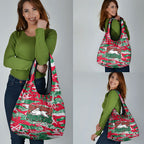 South Sydney Rabbitohs Rugby Grocery Bag Graffiti Typography Urban Camo Abstract Street Style