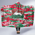 South Sydney Rabbitohs Rugby Hooded Blanket Graffiti Typography Urban Camo Abstract Street Style