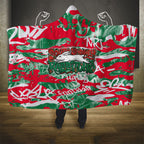 South Sydney Rabbitohs Rugby Hooded Blanket Graffiti Typography Urban Camo Abstract Street Style