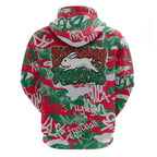 South Sydney Rabbitohs Rugby Hoodie Graffiti Typography Urban Camo Abstract Street Style