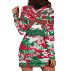 South Sydney Rabbitohs Rugby Hoodie Dress Graffiti Typography Urban Camo Abstract Street Style