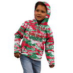 South Sydney Rabbitohs Rugby Kid Hoodie Graffiti Typography Urban Camo Abstract Street Style