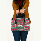 South Sydney Rabbitohs Rugby Leather Bag Graffiti Typography Urban Camo Abstract Street Style