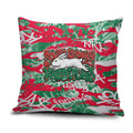 South Sydney Rabbitohs Rugby Pillow Cover Graffiti Typography Urban Camo Abstract Street Style