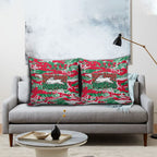 South Sydney Rabbitohs Rugby Pillow Cover Graffiti Typography Urban Camo Abstract Street Style