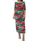 South Sydney Rabbitohs Rugby Puletasi Graffiti Typography Urban Camo Abstract Street Style
