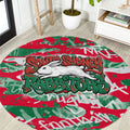 South Sydney Rabbitohs Rugby Round Carpet Graffiti Typography Urban Camo Abstract Street Style