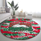 South Sydney Rabbitohs Rugby Round Carpet Graffiti Typography Urban Camo Abstract Street Style