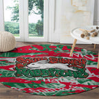 South Sydney Rabbitohs Rugby Round Carpet Graffiti Typography Urban Camo Abstract Street Style