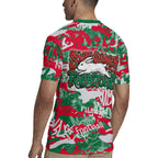 South Sydney Rabbitohs Rugby Rugby Jersey Graffiti Typography Urban Camo Abstract Street Style
