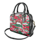 South Sydney Rabbitohs Rugby Shoulder Handbag Graffiti Typography Urban Camo Abstract Street Style