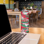 South Sydney Rabbitohs Rugby Skinny Tumbler Graffiti Typography Urban Camo Abstract Street Style
