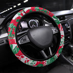 South Sydney Rabbitohs Rugby Steering Wheel Cover Graffiti Typography Urban Camo Abstract Street Style