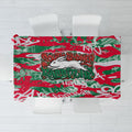 South Sydney Rabbitohs Rugby Tablecloth Graffiti Typography Urban Camo Abstract Street Style