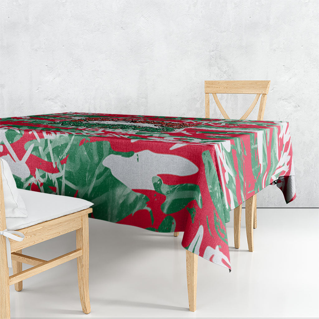 South Sydney Rabbitohs Rugby Tablecloth Graffiti Typography Urban Camo Abstract Street Style